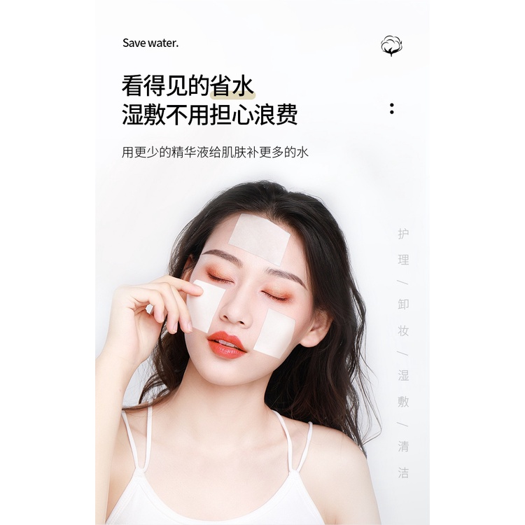 Bông Tẩy Trang 222 Miếng Cotton Pads Túi Zip Pinkwish B212