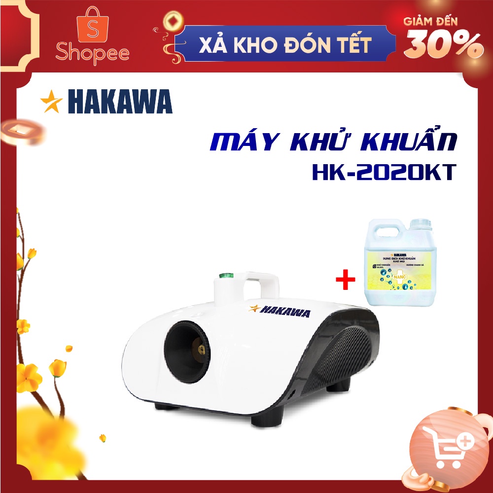 Máy khử mùi diệt khuẩn HAKAWA - HK-2020KT - Bảo hành chính hãng 5 năm