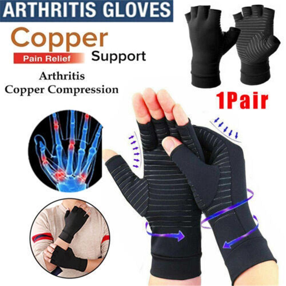 Găng Tay Nén Bằng Đồng Chống Trượt Hỗ Trợ Giảm Đau Khớp