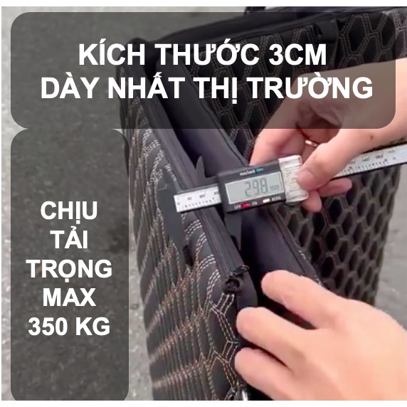 Nệm hơi ô tô không cần bơm hơi sau ghế dạng treo Lắp Trên Ô Tô từ 4, 5, 7 Chỗ Hatback/Sedan/SUV/CUV
