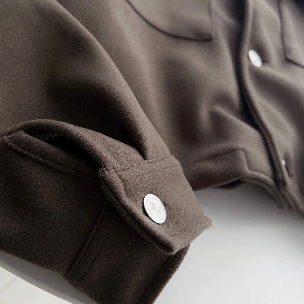Áo Bomber Nỉ Form Lửng