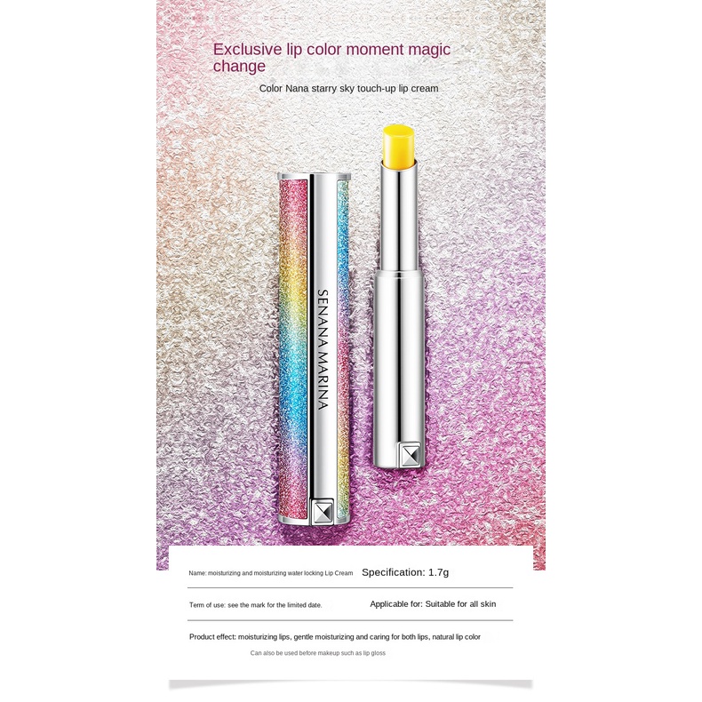 Son Môi Dưỡng Ẩm Lâu Trôi Thay Đổi Màu Sắc Thiết Kế Vỏ Sò Dễ Thương