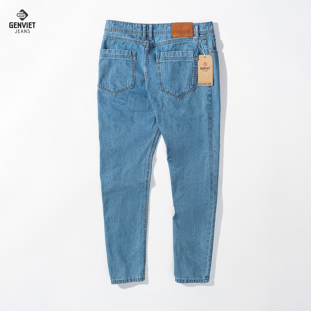 Quần Jeans Nam Genviet Chất Bò Denim Cao Cấp D1108J8095