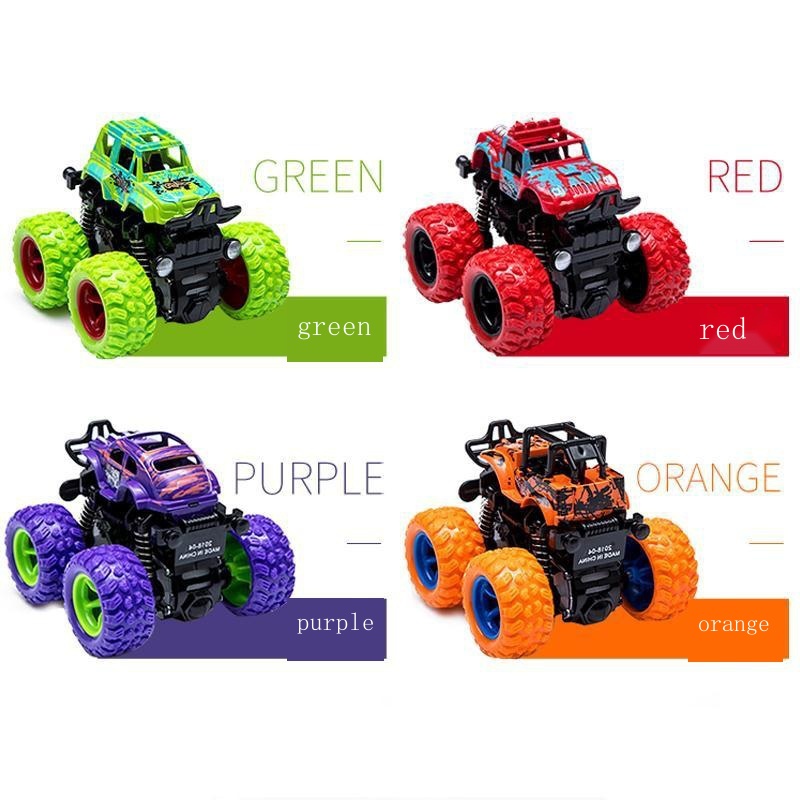 Mô Hình Xe Địa Hình Đồ Chơi Chống Rơi Cho Bé 2-3 - 4-5 Tuổi