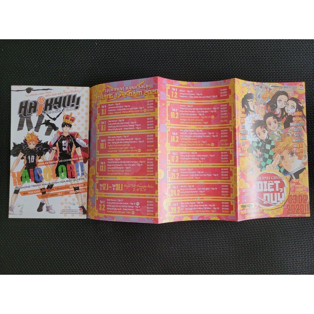 Lịch phát hành Kim Đồng 2020