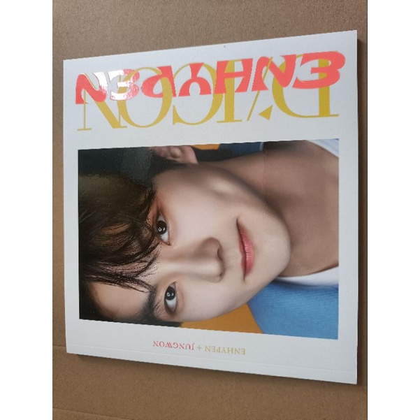 cuốn photobook dicon jungwon official hot hit off enhypen