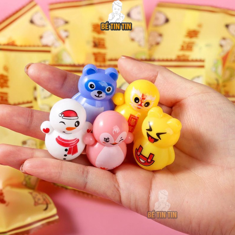 Combo 10 Lật đật ngẫu nhiên  mini  đồ chơi cho bé nhiều mẫu dễ thương