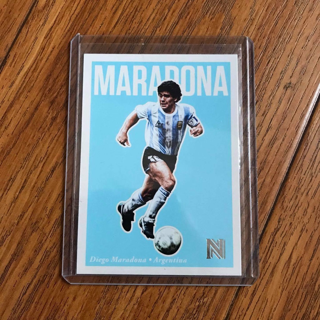 Thẻ cầu thủ Maradona Argentina #12 Panini Nobility Classic Football Card