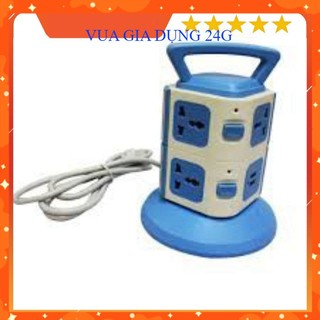 Ổ điện 2 tầng có 2 cổng usb ổ điện 2 công tấc