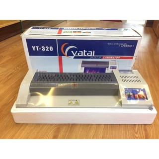 Máy Ép Nhựa YT320 Khổ A3 [ 4 Rulo ] Bánh Răng Bằng Kim Loại