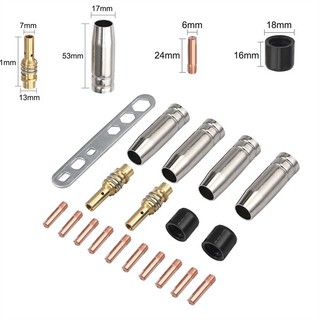 Phụ kiện mỏ hàn mig 15ak - combo