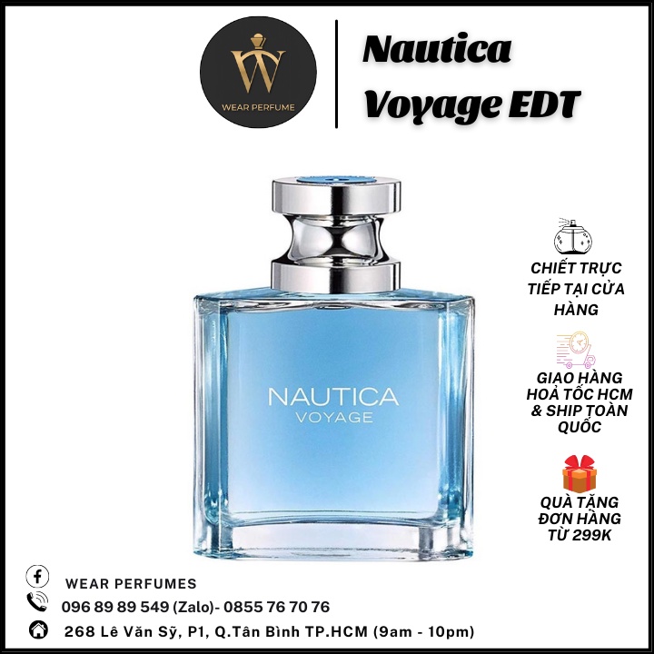 Nước hoa nam Nautica Voyage EDT (Chuẩn Auth)
