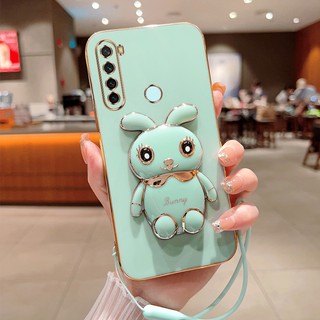 Ốp Lưng Hình Con Thỏ Có Dây Cho Xiaomi Redmi Note 8 8T Note 8 Pro Note 7 Pro