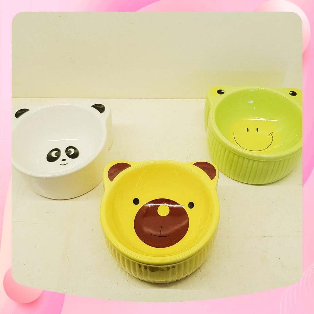 Chén ăn sứ hình thú dành cho hamster