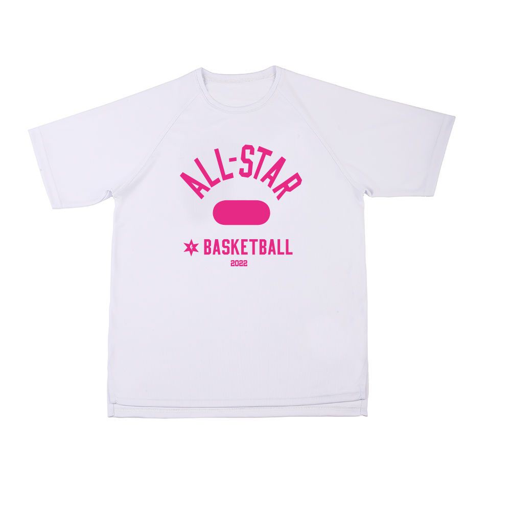 Áo Thun Bóng Rổ Tay Ngắn Dáng Rộng Nhanh Khô In Chữ James Curry Irving All-Star 2022 Thời Trang Cho Nam