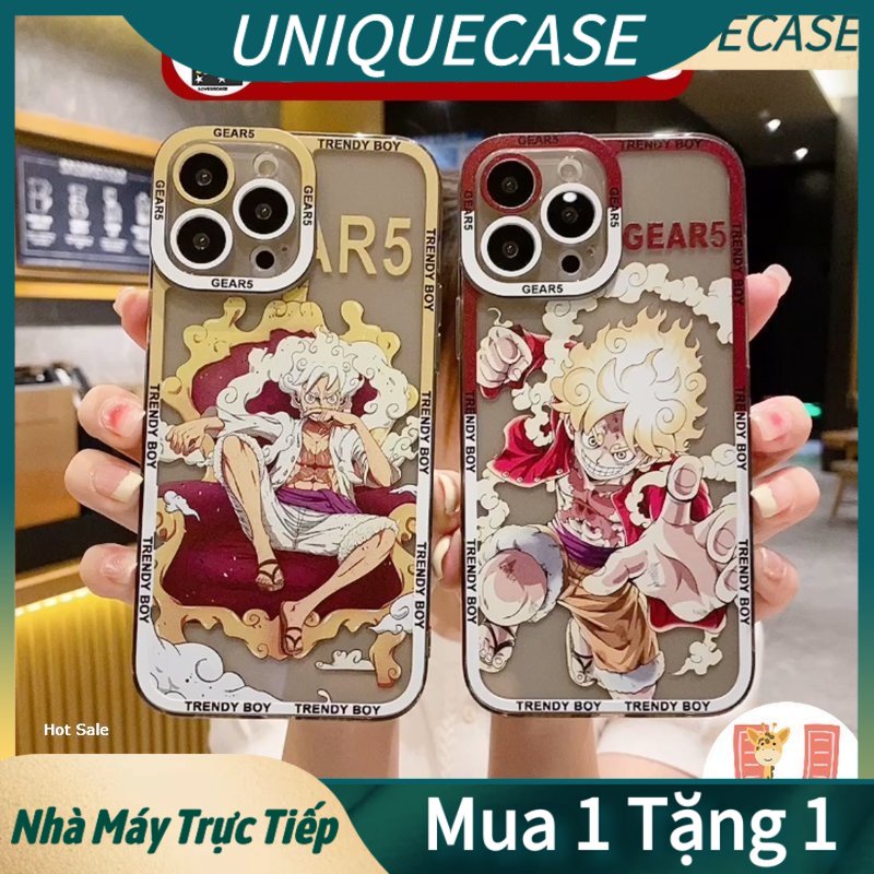 Ốp Lưng Iphone 5 Bánh Răng Luffy Bảo Vệ 7plus/11/13promax/8plus/xr/xsmax/12promax/12/13/pro/promax/se2 vỏ điện thoại