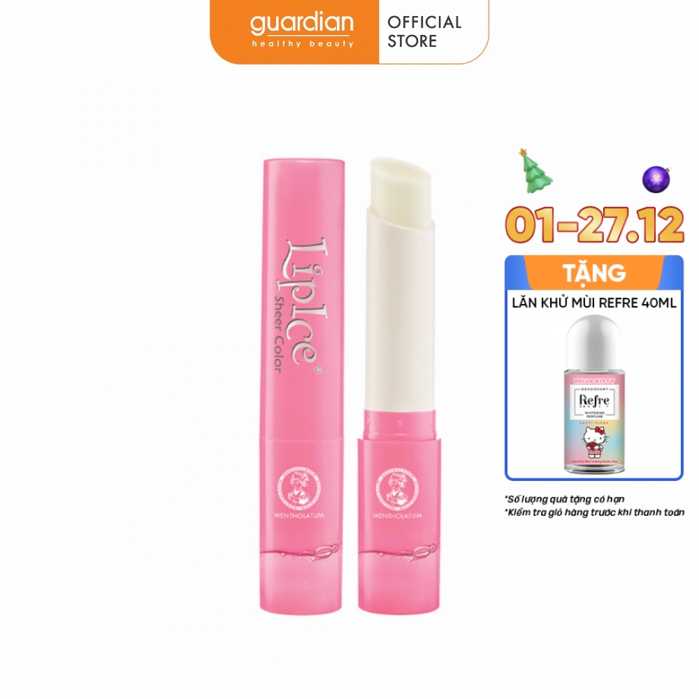 Son dưỡng Lipice Sheer Color hương dâu (2.4g)