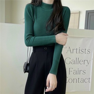 áo len basic cổ lọ 3 phân