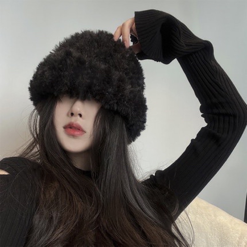Mũ lông chùm đầu loại 1