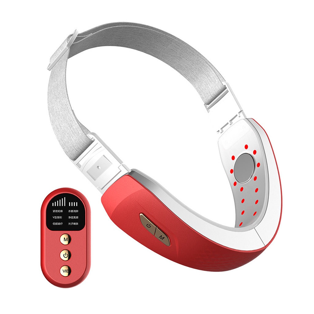 Máy Massage Mặt H1031- Máy Nâng Cơ Mặt Xóa Nọng Định Hình Cằm VLine Với 6 Chế Độ,Trẻ Hóa Da, An Toàn,Tặng Kèm Điều Khiển