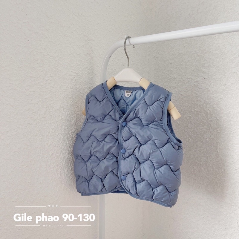 Áo Khoác Gile Trần Bông