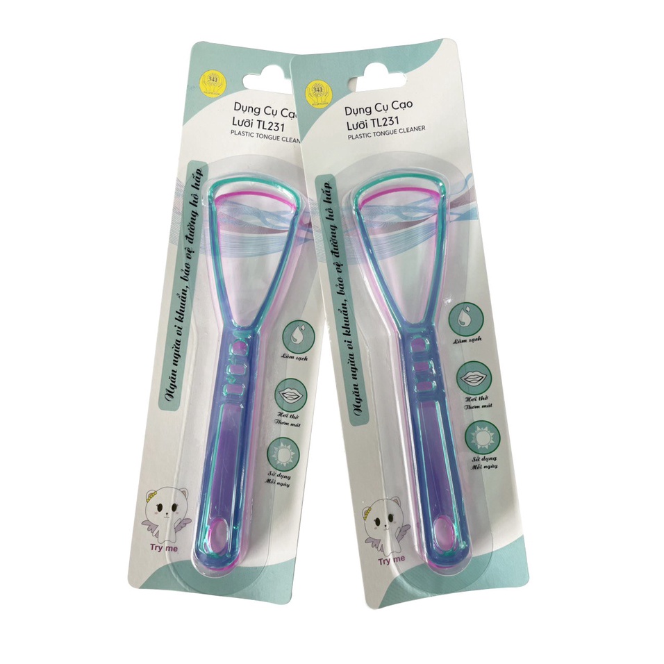 Dụng cụ cạo lưỡi TL-231- 2 cái