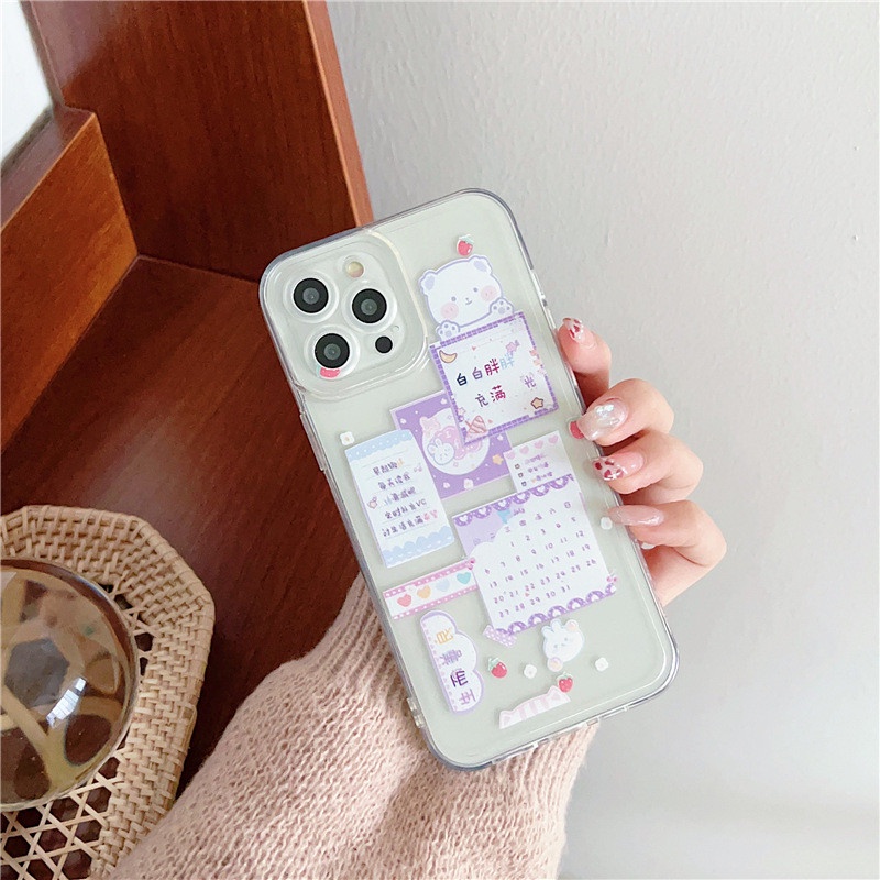 Ốp Điện Thoại Mềm Trong Suốt Hình Dễ Thương Cho Redmi A1 4G 10A 10C 10 9 9A 9i 9C Note 11 11s 10 9 9S Pro 4G 12 13 Pro Max 2022