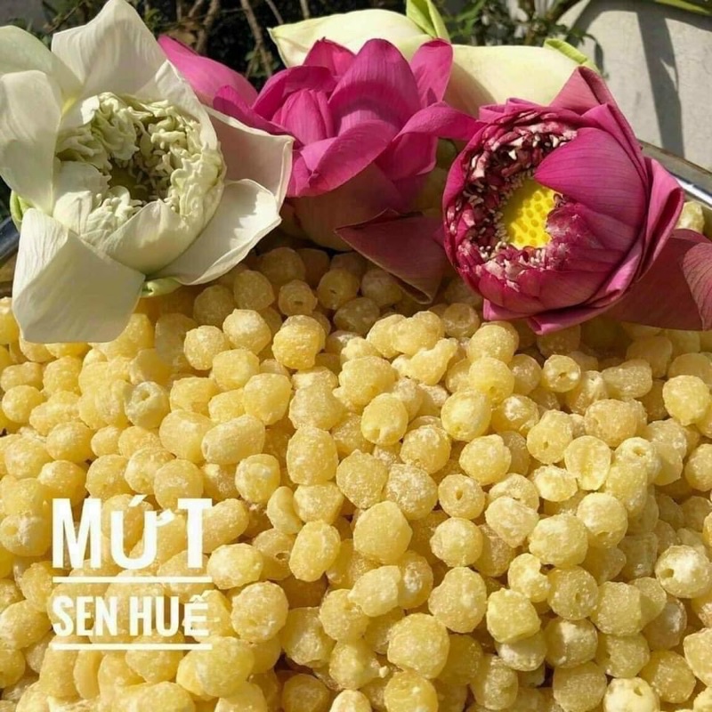 500gr Mứt Sen Huế Hàng Loại 1