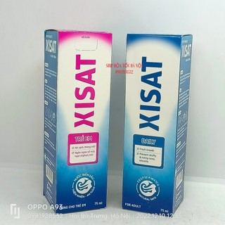 Nước muối biển xisat xịt mũi lọ 75ml