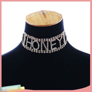 Vòng Cổ Choker Đính Đá Thời Trang Cho Nữ