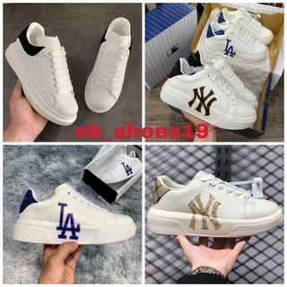 Combo giày mcq trắng, giày mc queen, mc mlb tăng chiều cao 5cm đủ size nam nữ