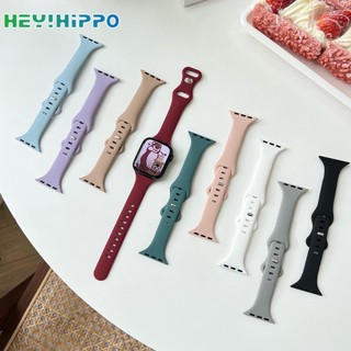 Dây Đeo Silicon Cho Đồng Hồ Thông Minh iwatch 49 / 45 / 44 / 42 / 40 / 41 / 38mm 8 / 7 / SE