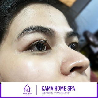 Hồ Chí Minh [Voucher giấy] Uốn mi cao cấp bền đẹp tự nhiên tại Kama Home Spa