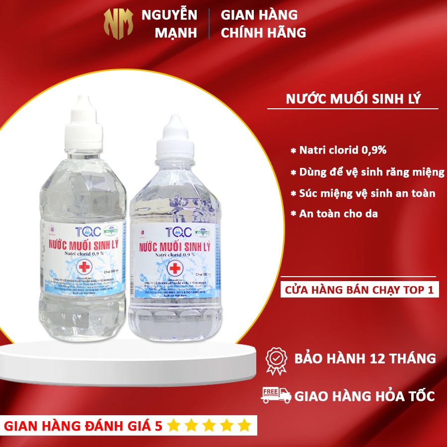 Nước Muối Sinh, Lý Natri Clorid 0