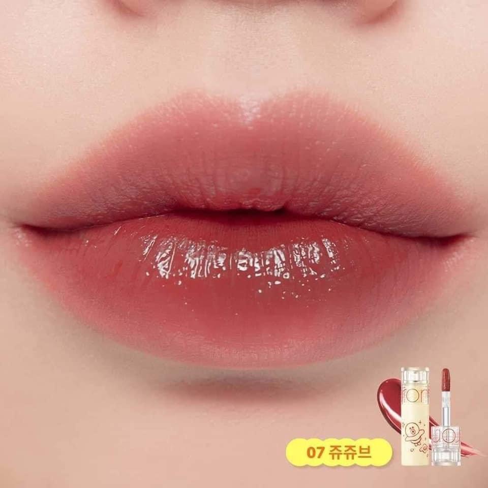 Son tint lì romand LINE FRIENDS Juicy Lasting Tint Mini