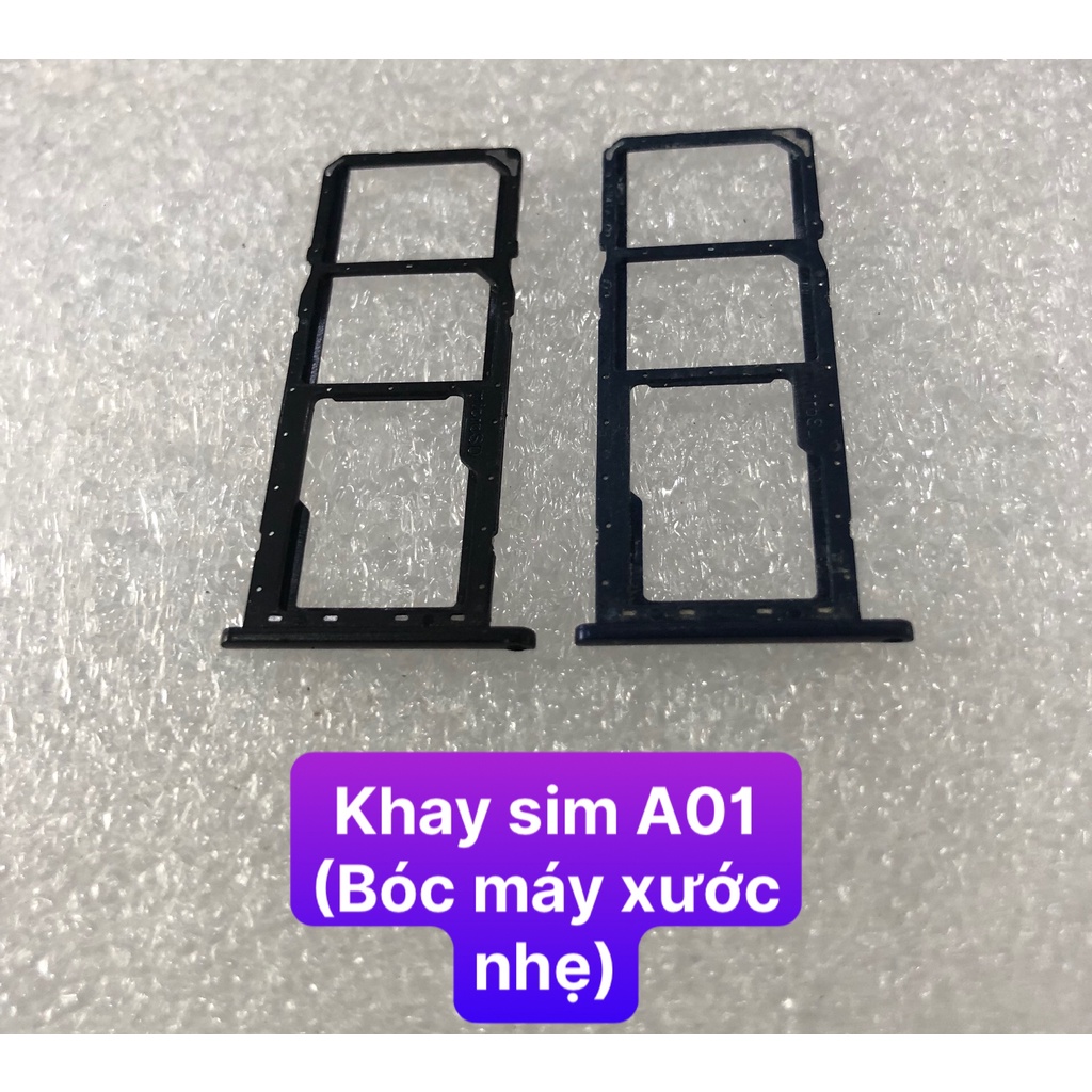 Khay sim A01 Samsung (Bóc máy xước nhẹ)