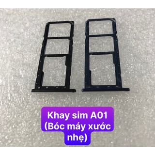 Khay sim A01 Samsung