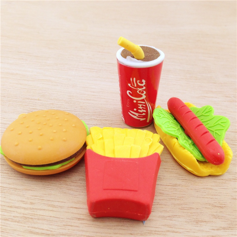 1 Cục Tẩy Cao Su Hình Hamburger