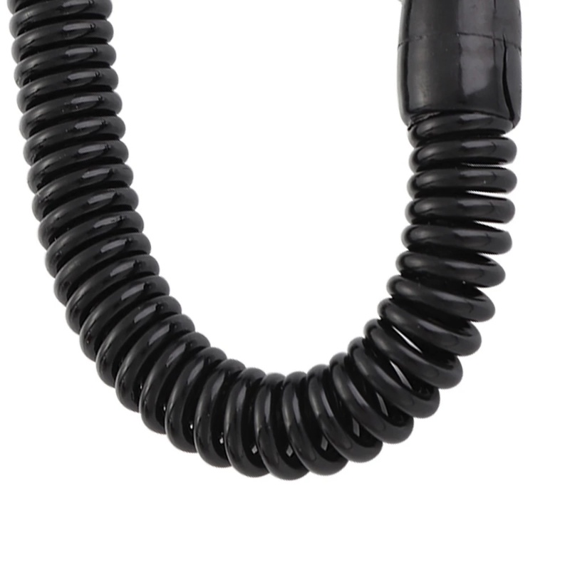 Dây Lò Xo Co Giãn Màu Đen Chống Rơi Có Thể Thu Gọn Cho Điện Thoại