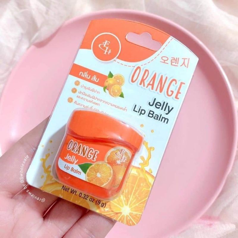 Hũ Sáp dưỡng môi Jelly Lip Balm Thái Lan 9gram
