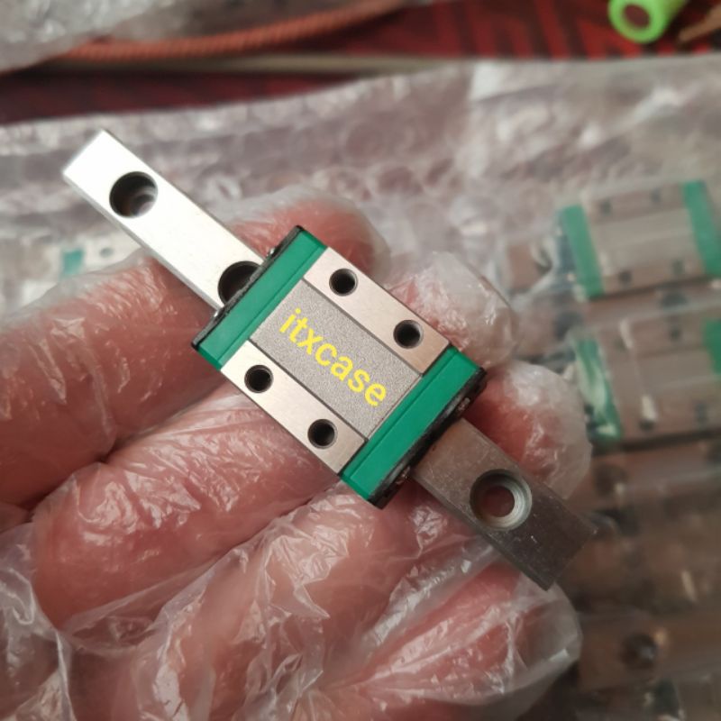 Ray trượt MGN7 MGN9 MGN12 tiêu chuẩn Hiwin mạ điện không rỉ sét