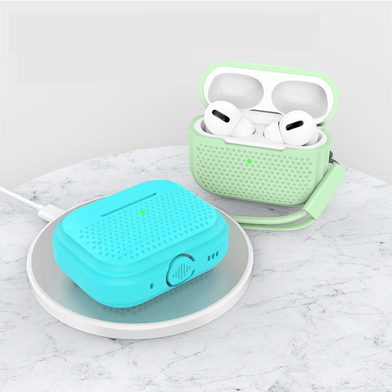 Ốp Hộp Đựng Tai Nghe Nhét Tai Silicon Có Dây Đeo Cho Airpods Pro 2 2nd Pro2