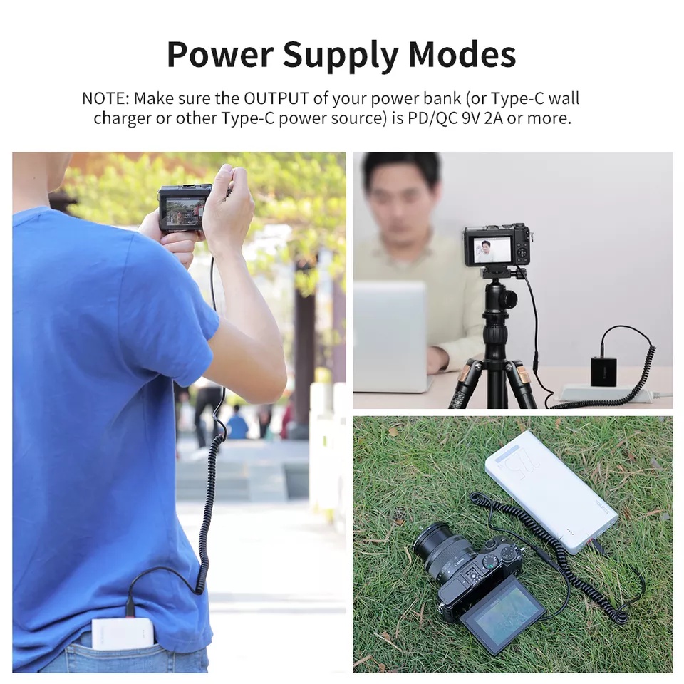 Dummy Type-C LP-E17 | Pin giả pin ảo pin dummy battery DC Coupler dummy LPE17 E17 cho CANON M3 M5 750D 760D 8000D 200D