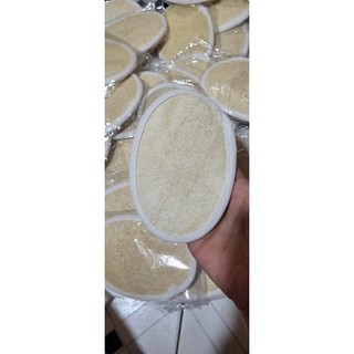 Pad xơ mướp tẩy da chết