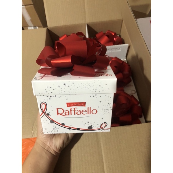 KẸO DỪA RAFFAELLO 300g cơ nơ đỏ