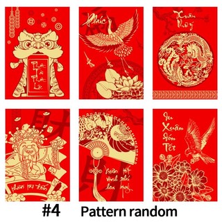 Combo Tệp 6 bao Lì Xì Tết