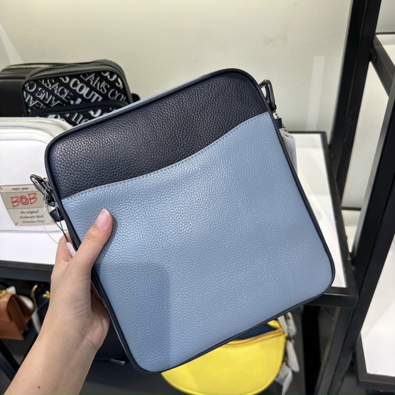 Túi Coach Nam Đeo Chéo Sọc