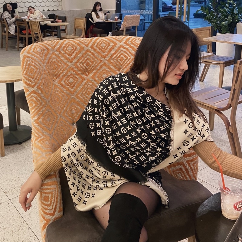 Khăn dạ hiệu bản dài 90x180cm - Khăn choàng hàng có sẵn