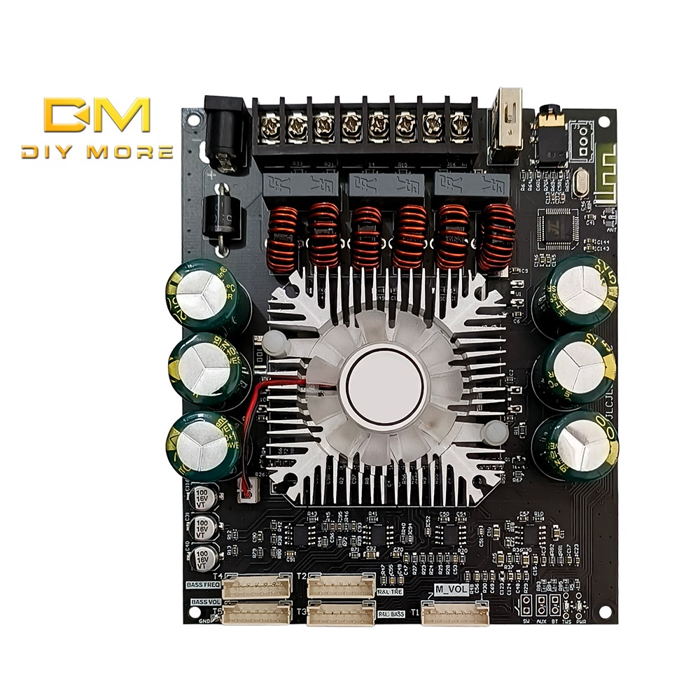 DIYMORE Mô Đun Khuếch Đại Âm Thanh ZK-HT22 Kênh 2.1 160WX2 + 220W TDA7498E