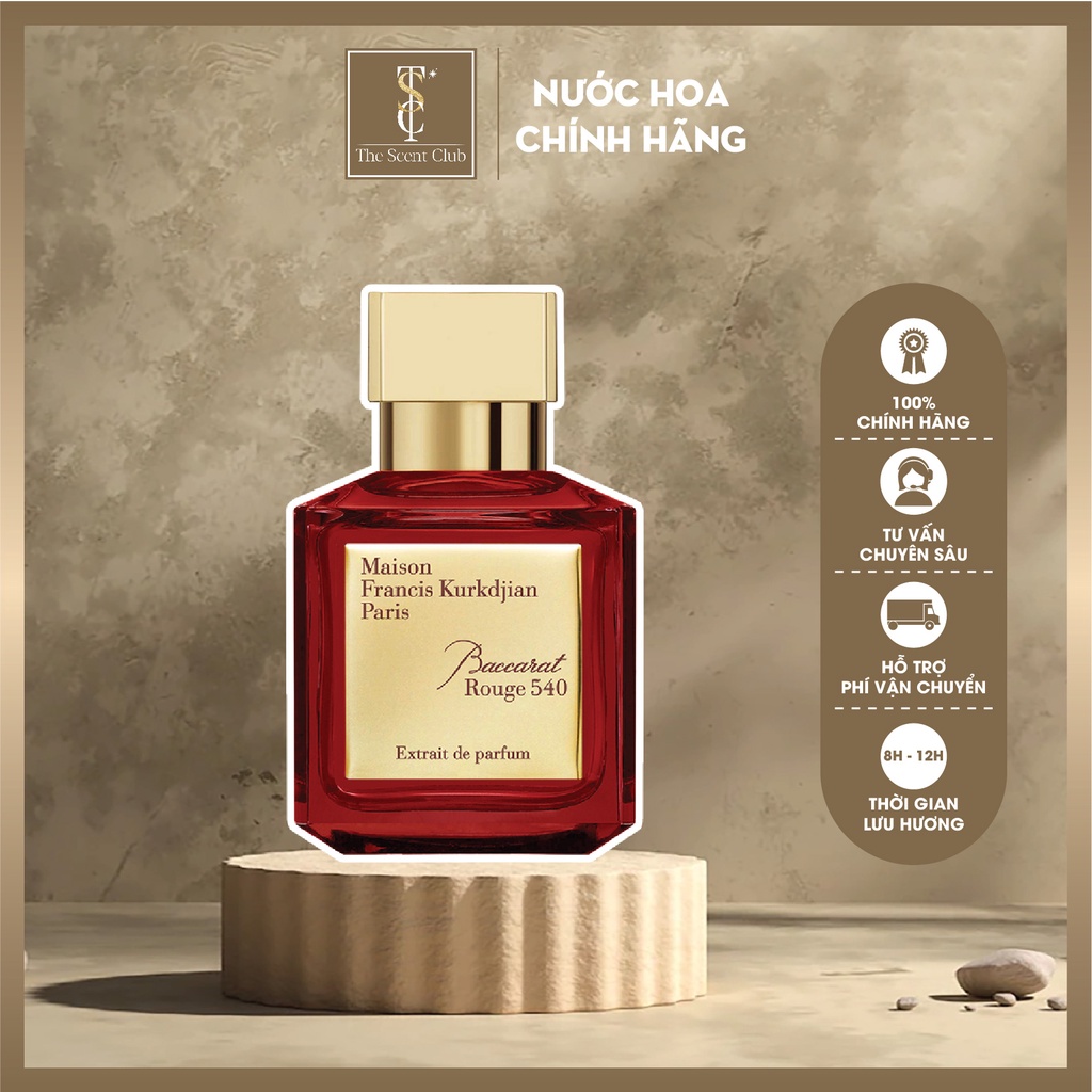 [Mẫu Thử] Nước hoa MFK Bacarat 540 Extrait [10ml/20ml] Nước Hoa Chính Hãng, Nước Hoa Chiết